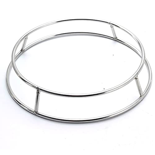 Portable Stainless Steel Wood & Charcoal Camping Stove – 32 cm