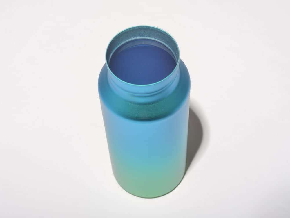 Snow Peak Titanium Aurora Water Bottle, Durable, Lightweight