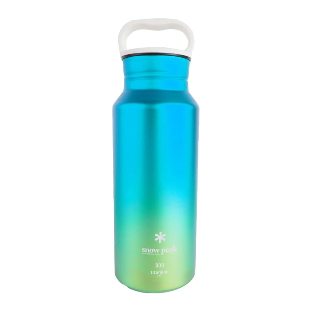 Snow Peak Titanium Aurora Water Bottle, Durable, Lightweight
