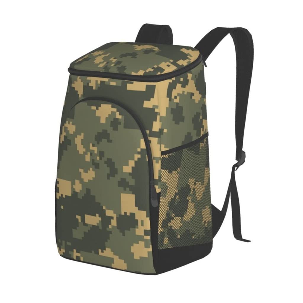 45-Can Insulated Camouflage Cooler Backpack