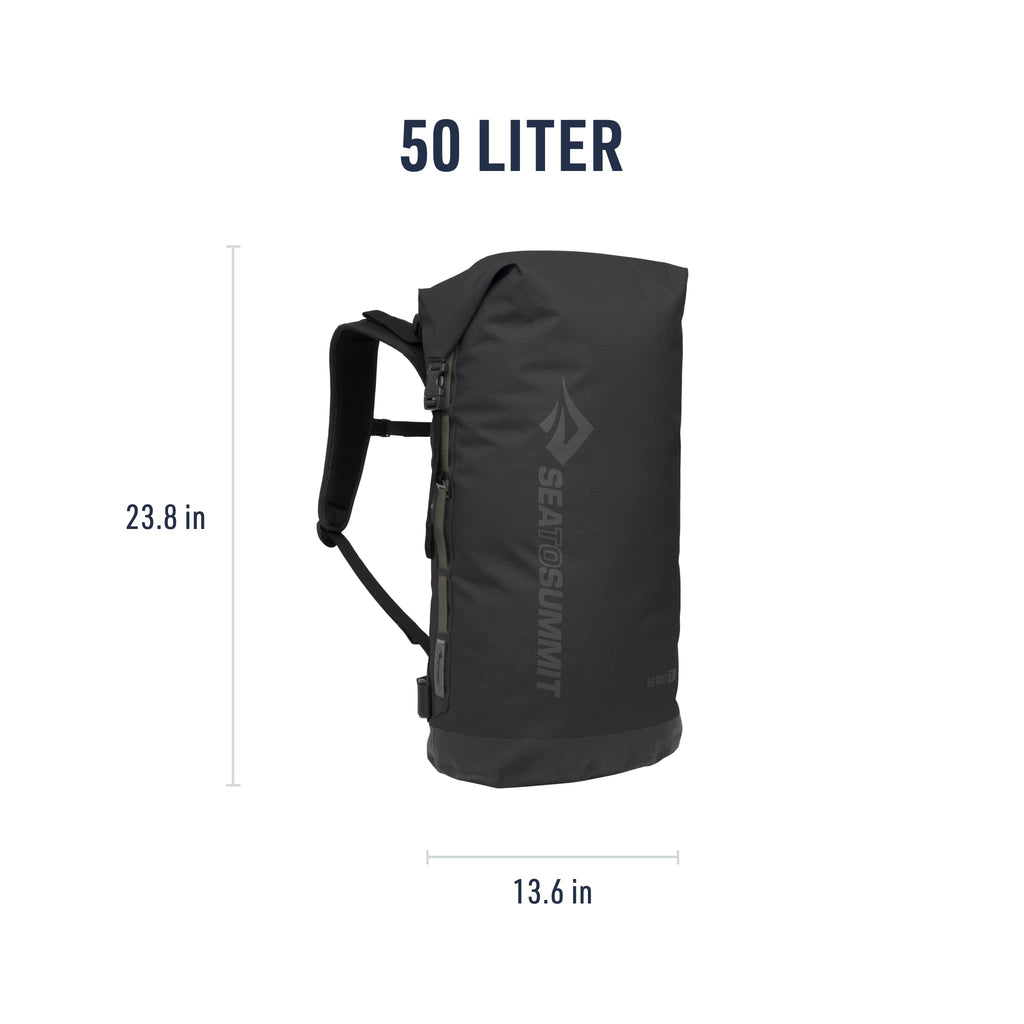 Sea to Summit Big River Dry Backpack with Adjustable Harness