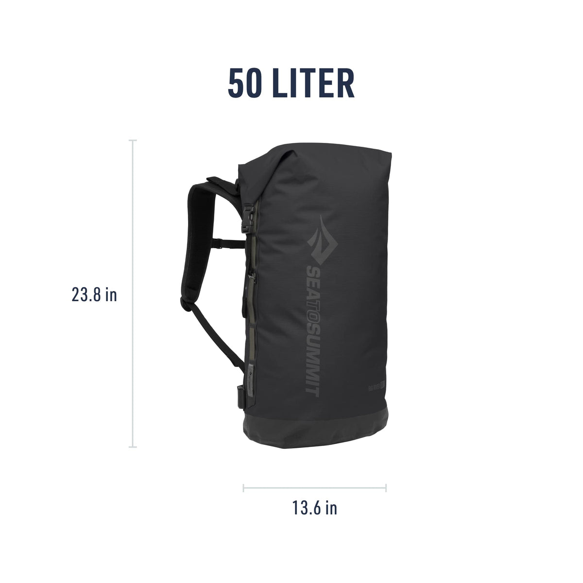 Sea to Summit Big River Dry Backpack with Adjustable Harness