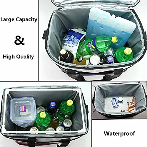 36L Insulated Cooler Bag for Camping & Picnics
