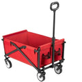 Camping Handcart, Camping Portable Utility Wagon Folding Garden Heavy Duty