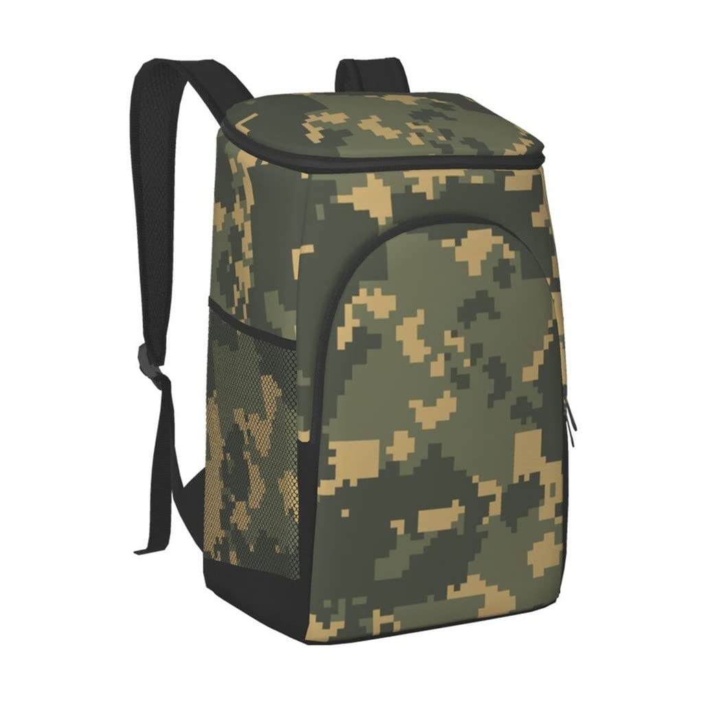 45-Can Insulated Camouflage Cooler Backpack