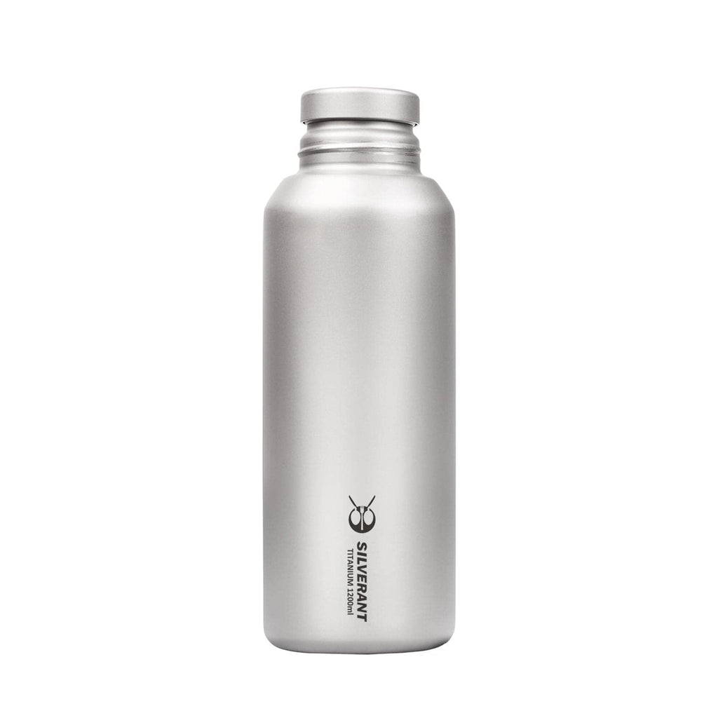 Leakproof Titanium Water Bottle with Thermal Sleeve & Clip Cap