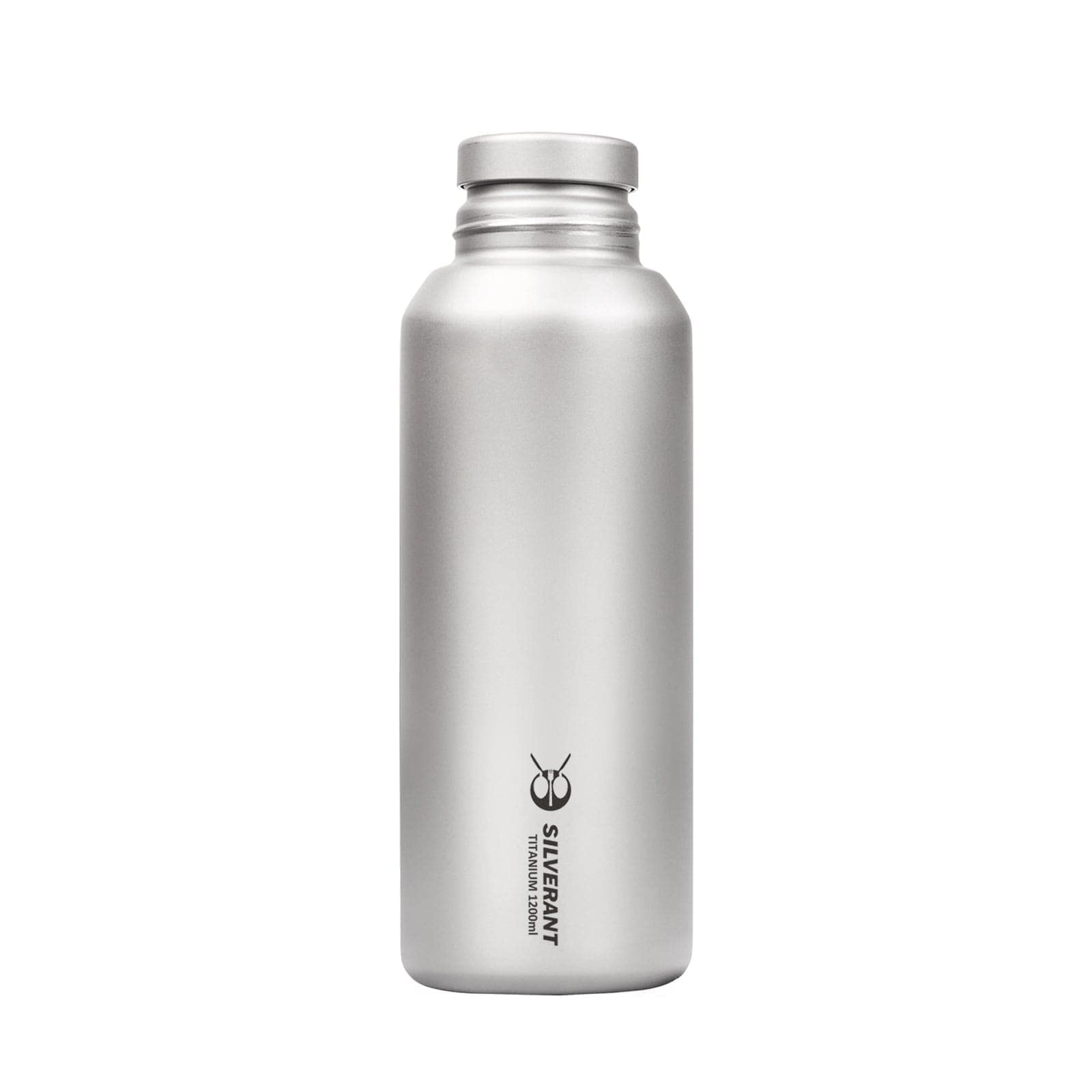 Leakproof Titanium Water Bottle with Thermal Sleeve & Clip Cap