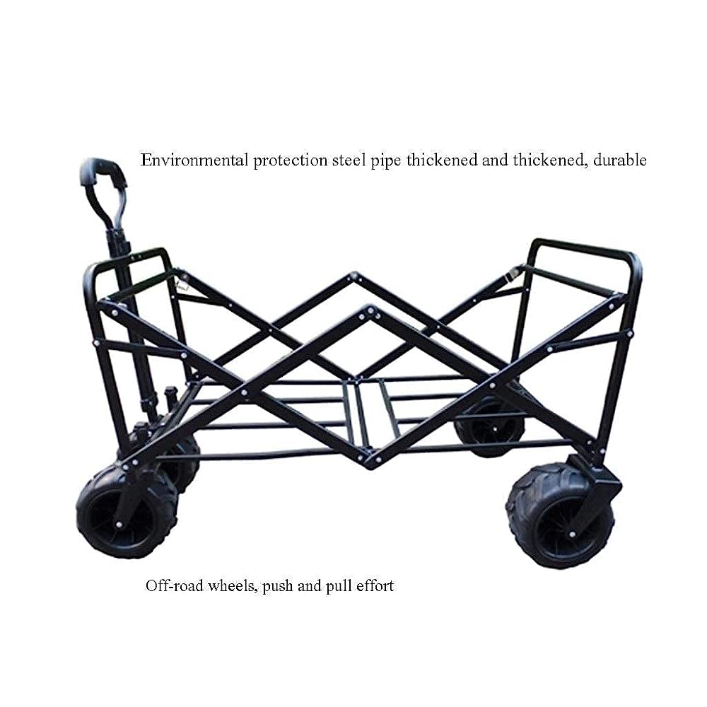 Heavy-Duty 4-Wheel Folding Beach Wagon