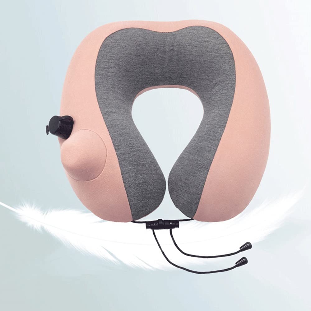 U-Shaped Inflatable Travel Neck Pillow
