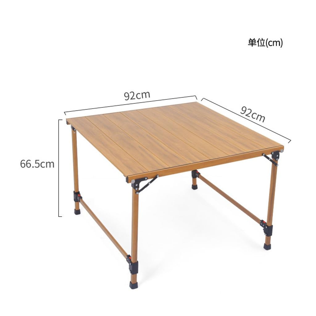 Portable Aluminum Folding Camping & Picnic Table