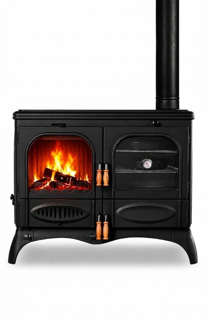 Portable Wood Burning Camping Stove with Oven