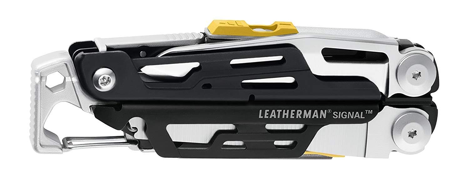 LEATHERMAN - Signal Camping Multitool with Fire Starter, Hammer and Emergency Whistle