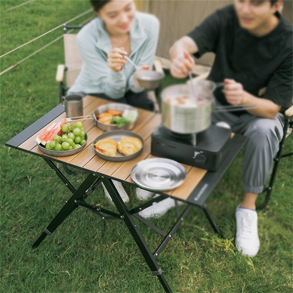 Adjustable Aluminum Folding Camping Table