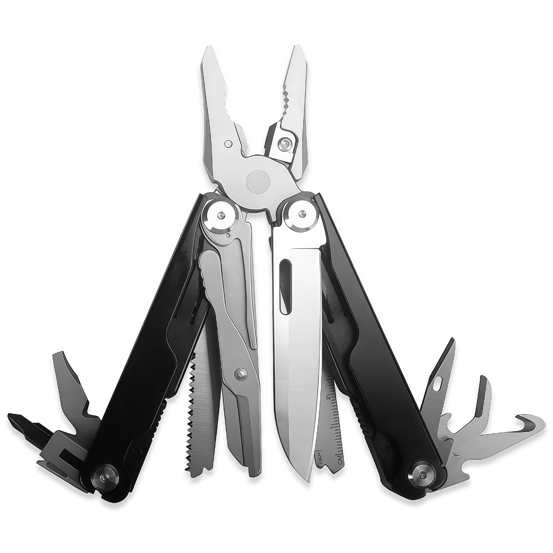 20-in-1 Multi-Tool Pliers with Screwdriver Bits & Saw
