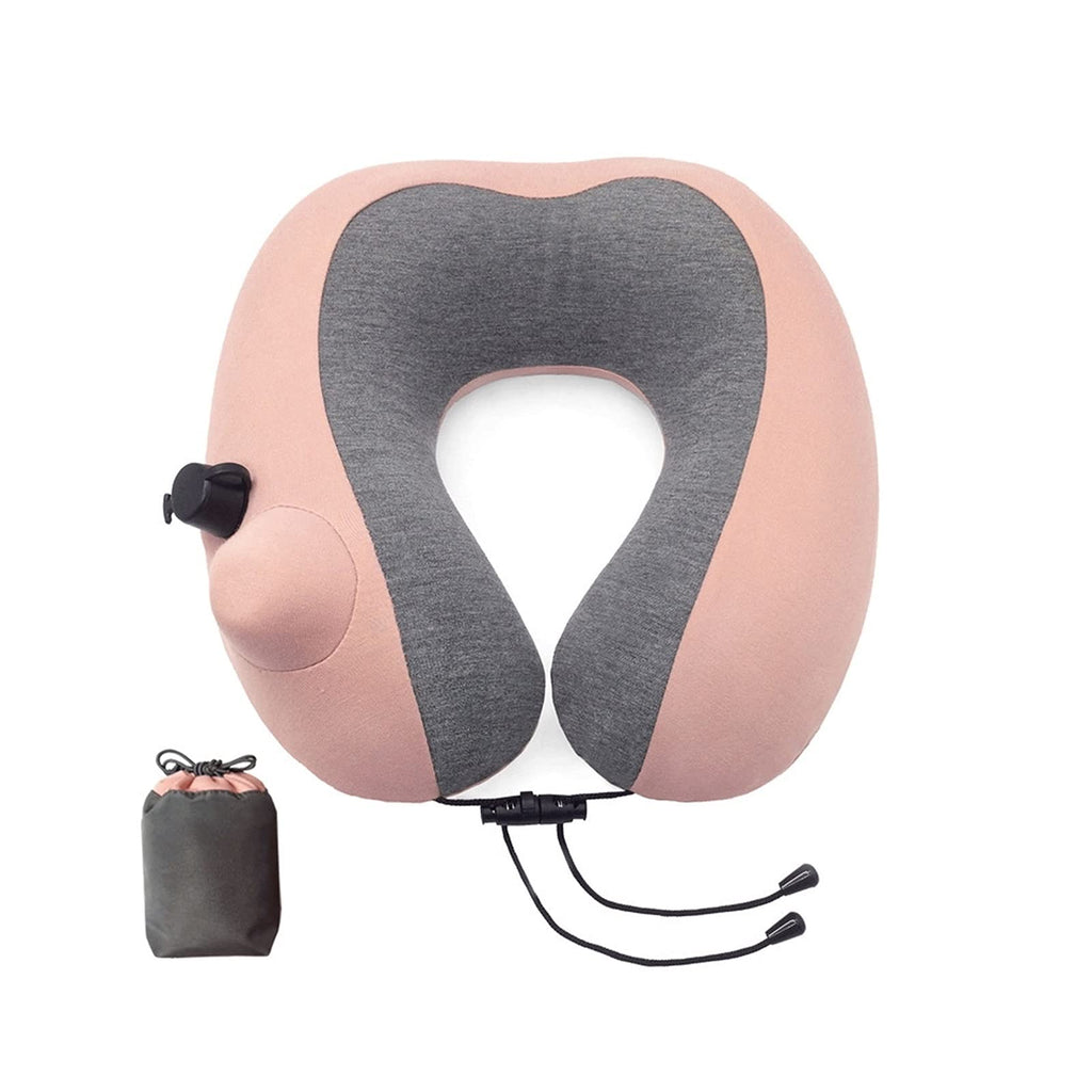 U-Shaped Inflatable Travel Neck Pillow
