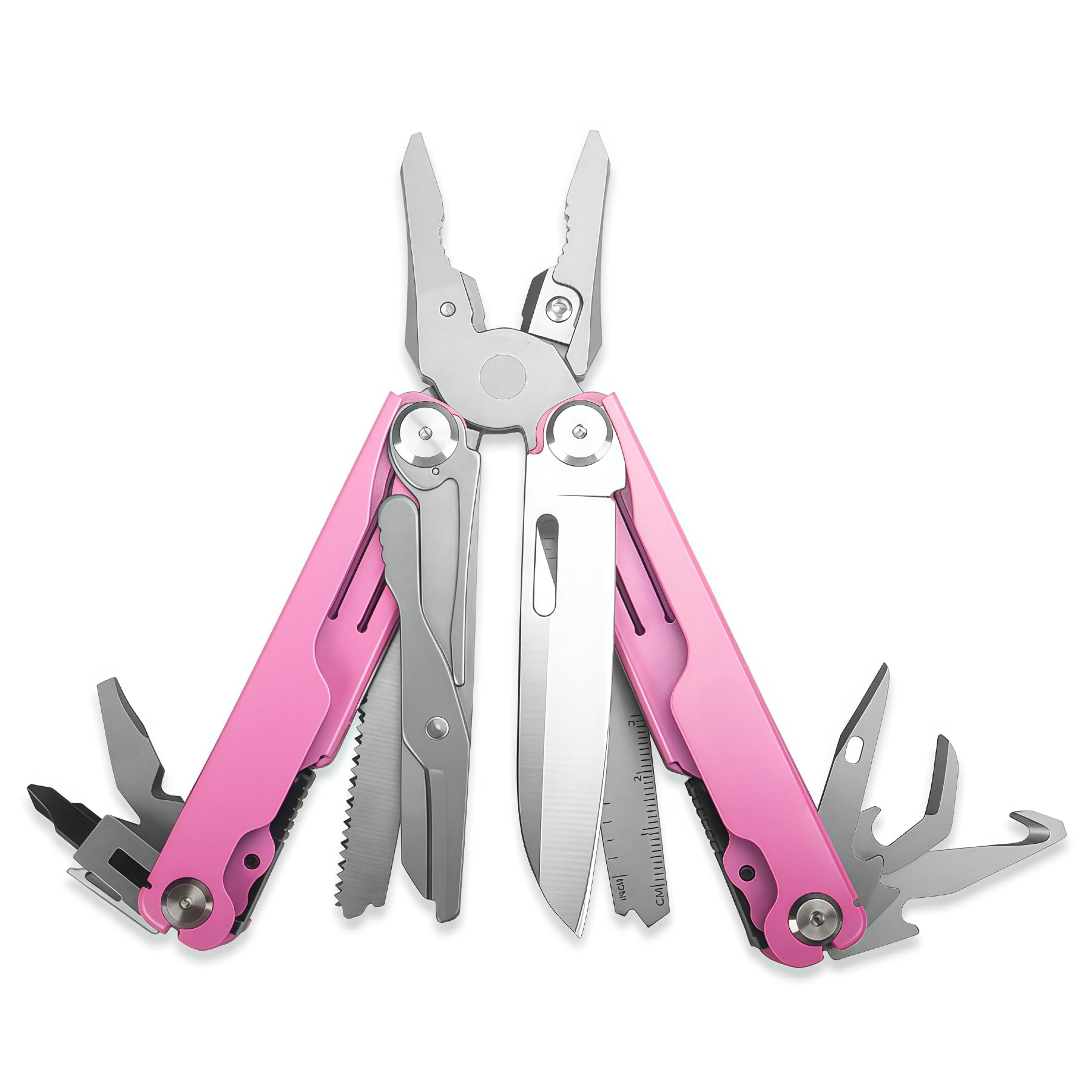 20-in-1 Multi-Tool Pliers with Screwdriver Bits & Saw
