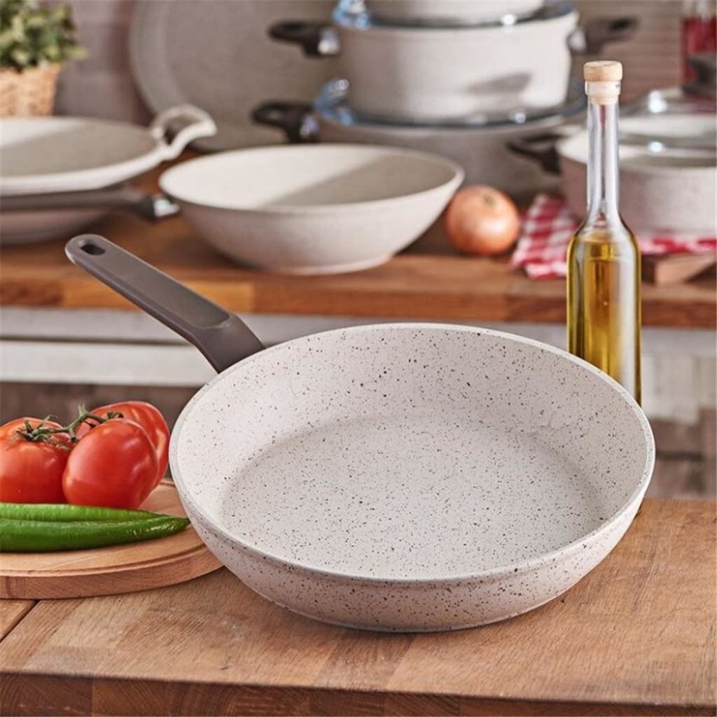 5-Piece Non-Stick Granite Cookware Set – 24/28/28 cm