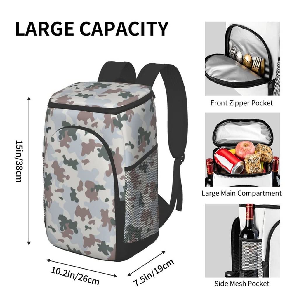 Insulated Cooler Backpack for Camping & Picnics