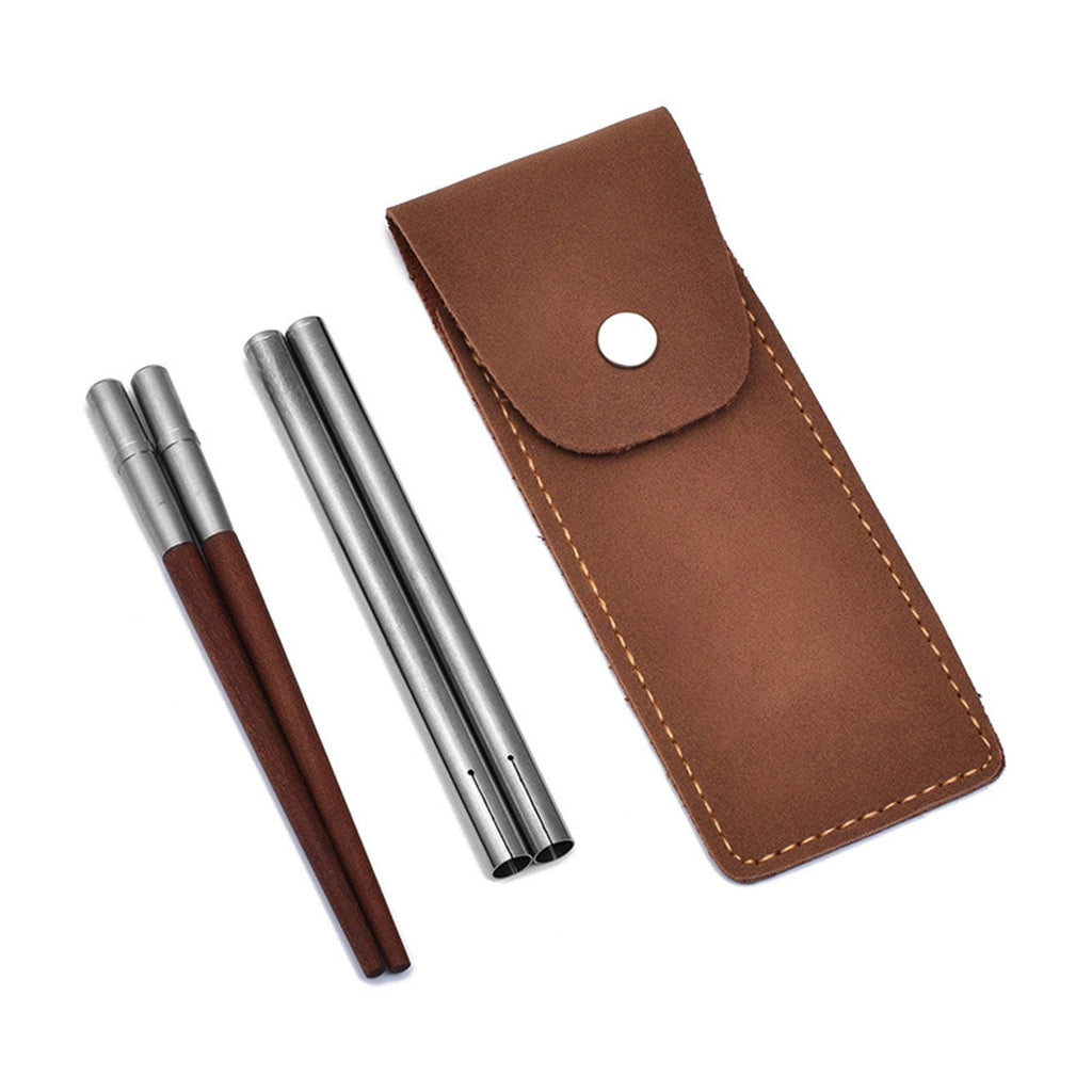 Foldable Travel Chopsticks with Protective Case