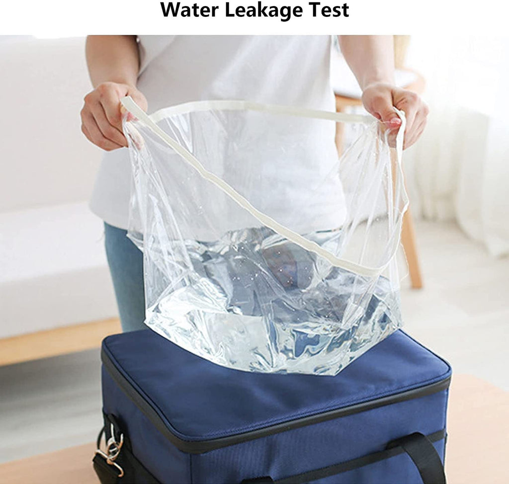 Large Capacity Foldable Insulated Cooler Picnic Bag