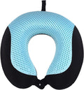 Memory Foam Travel Neck Pillow for Airplane & Car