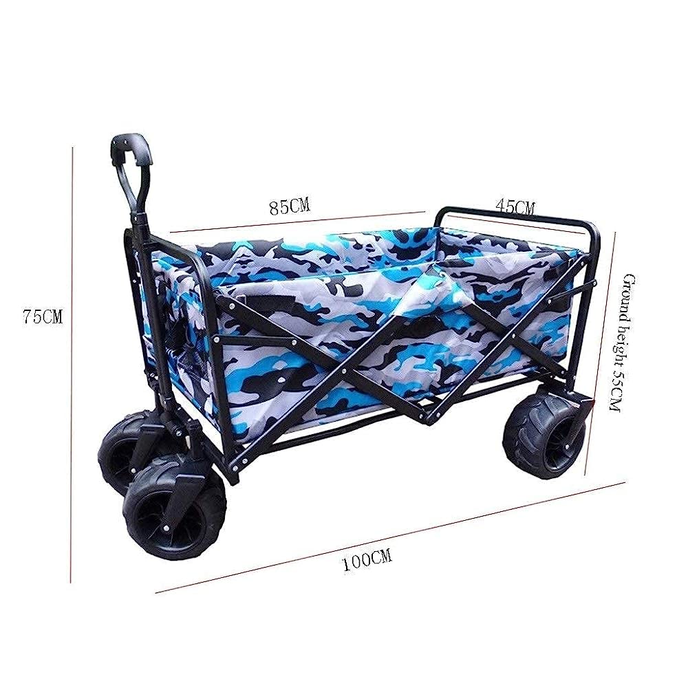 Heavy-Duty 4-Wheel Folding Beach Wagon