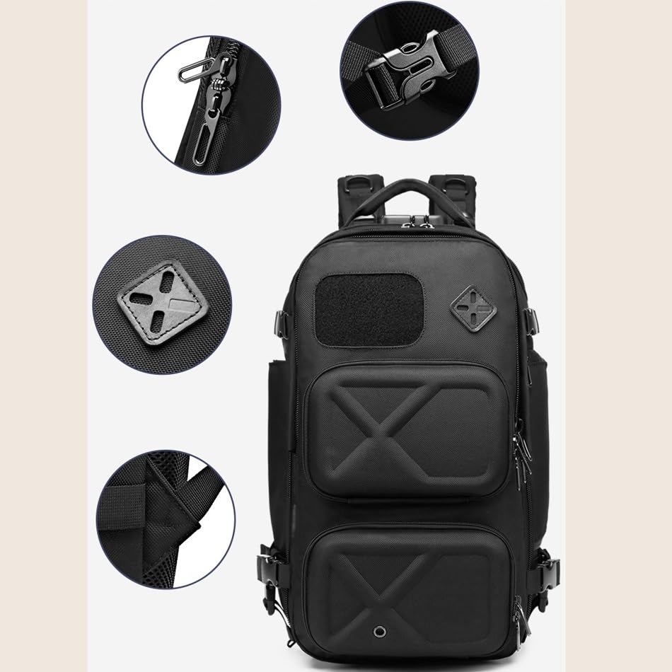 UOHLCX HBJWOV Outdoor Waterproof Travel Backpack for, Laptop Bag, Climbing, Sports, Hiking Rucksack