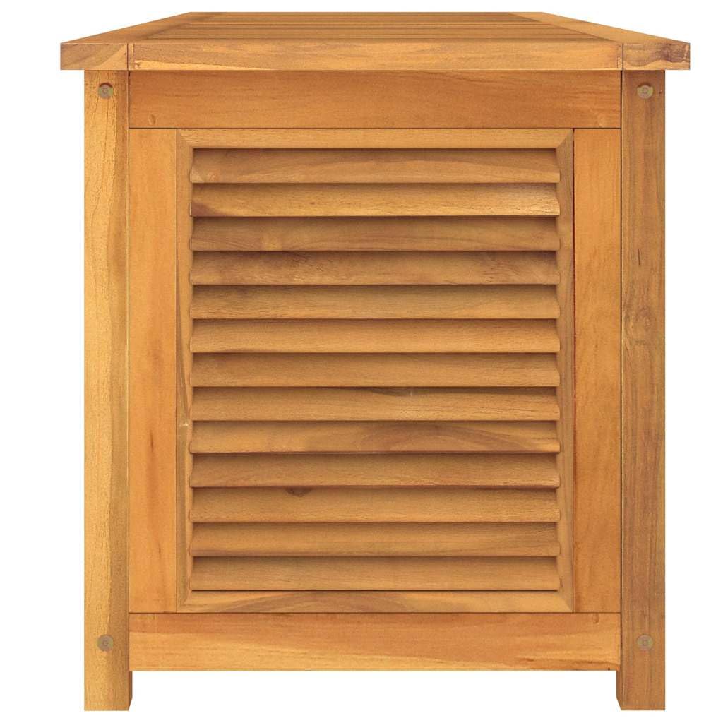 Teak Wood Outdoor Garden Storage Box – Weather-Resistant