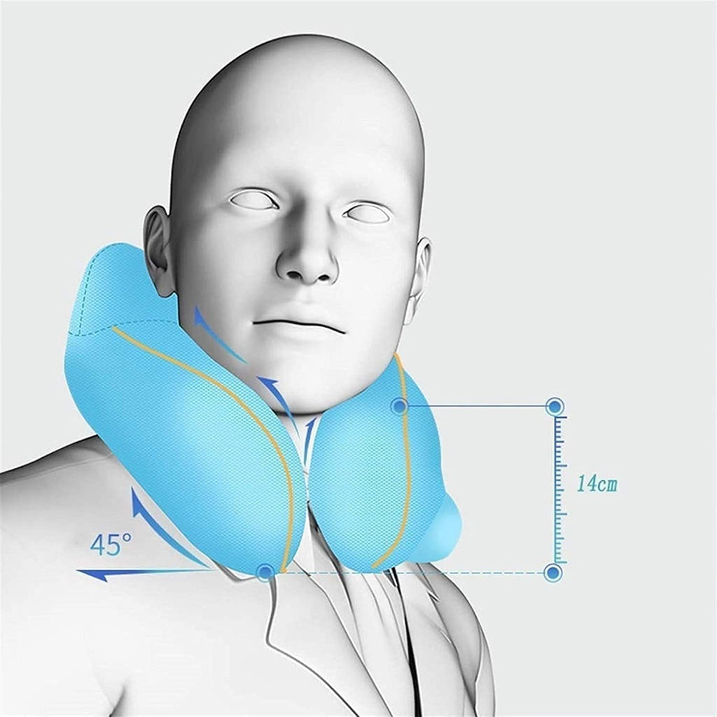 Inflatable Travel Neck Support Pillow