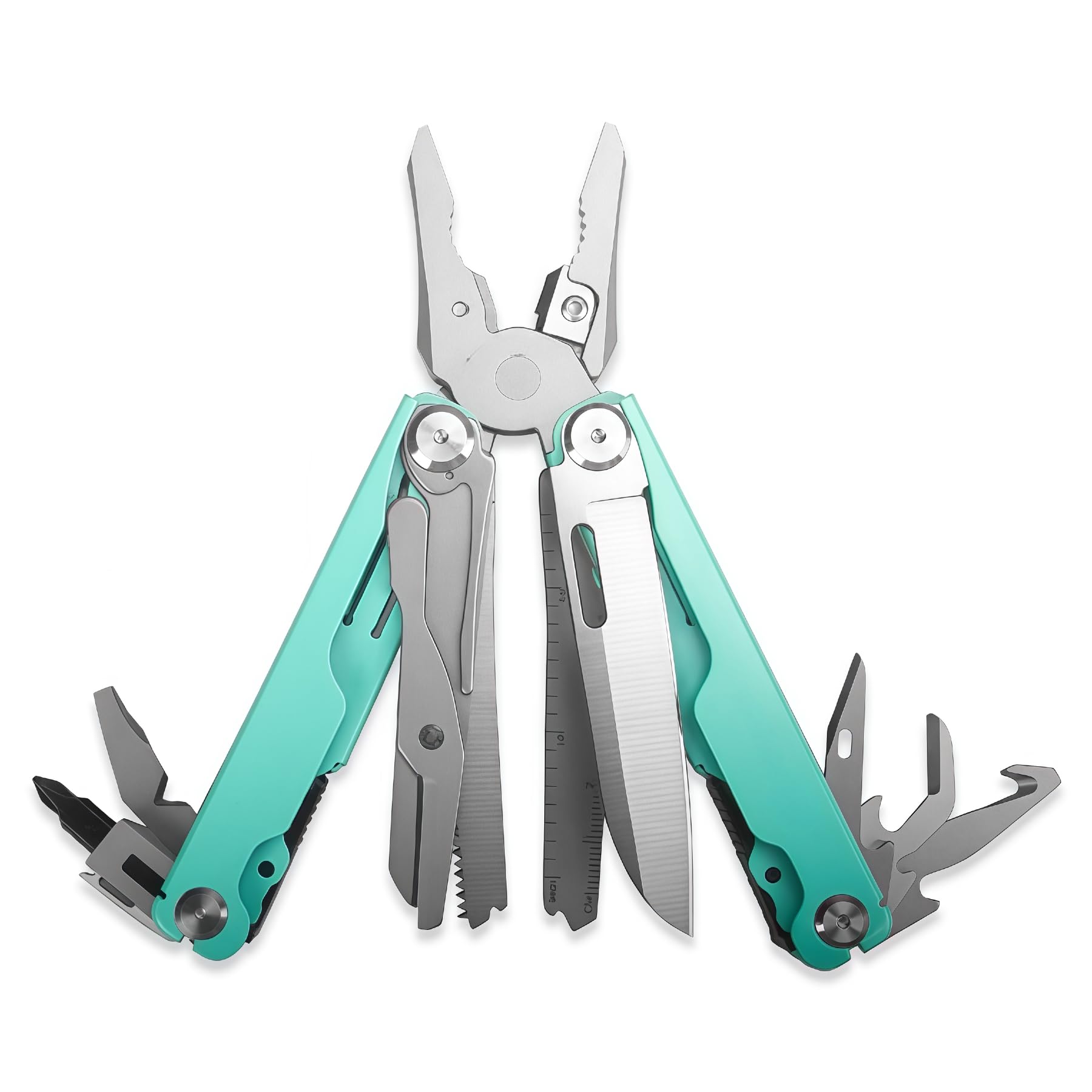 20-in-1 Multi-Tool Pliers with Screwdriver Bits & Saw
