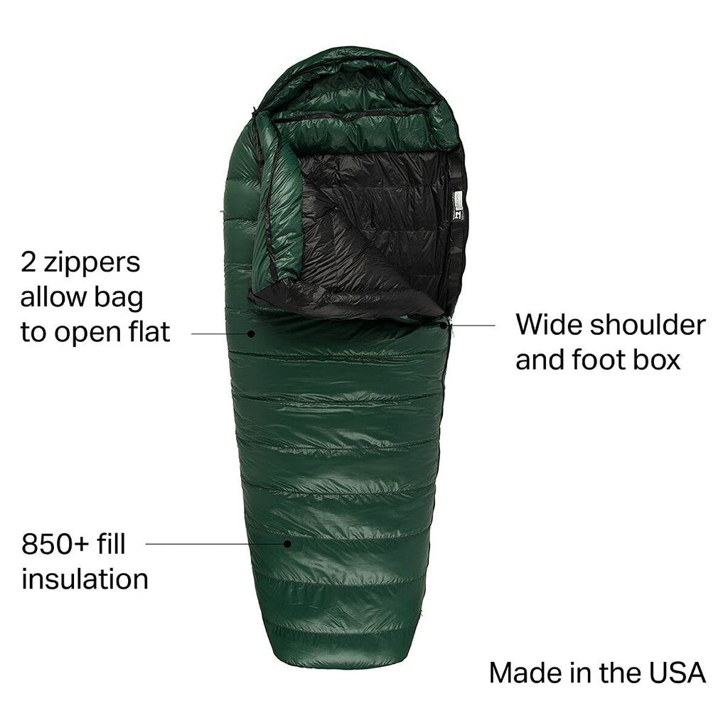 Western Mountaineering Bristlecone LZ Microfiber Sleeping Bag - 6'6