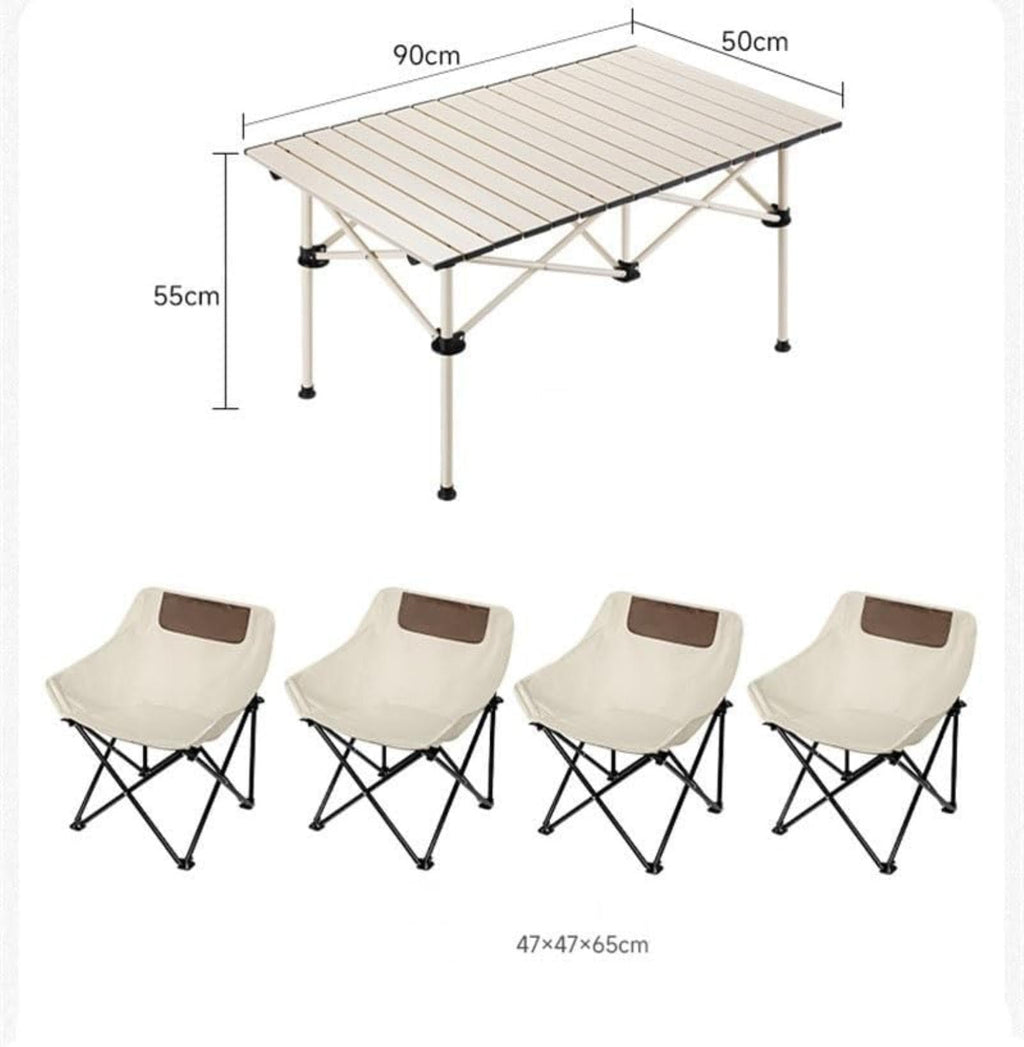 Portable Aluminum Folding Camping Table