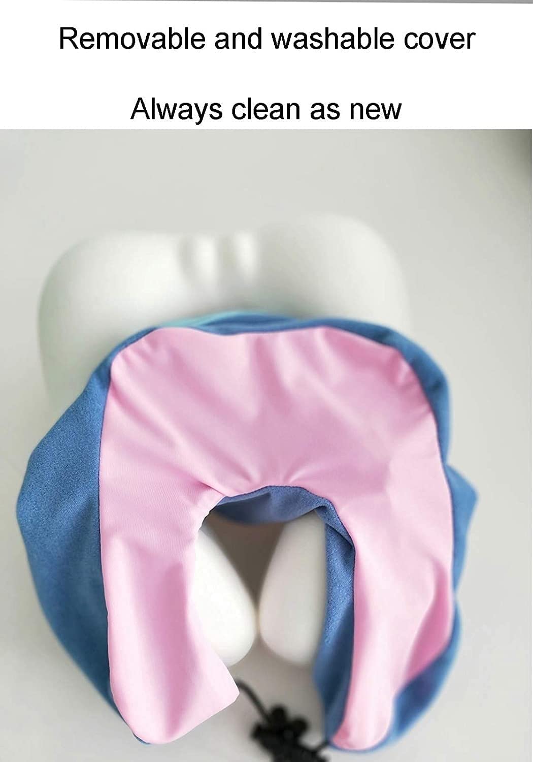 U-Shaped Memory Foam Travel Neck Support Pillow