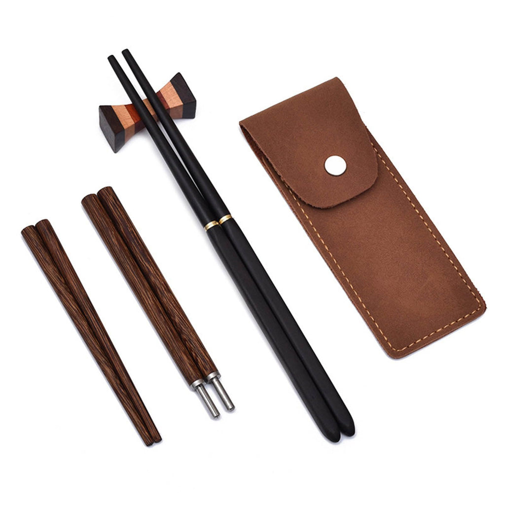 Foldable Travel Chopsticks with Protective Case