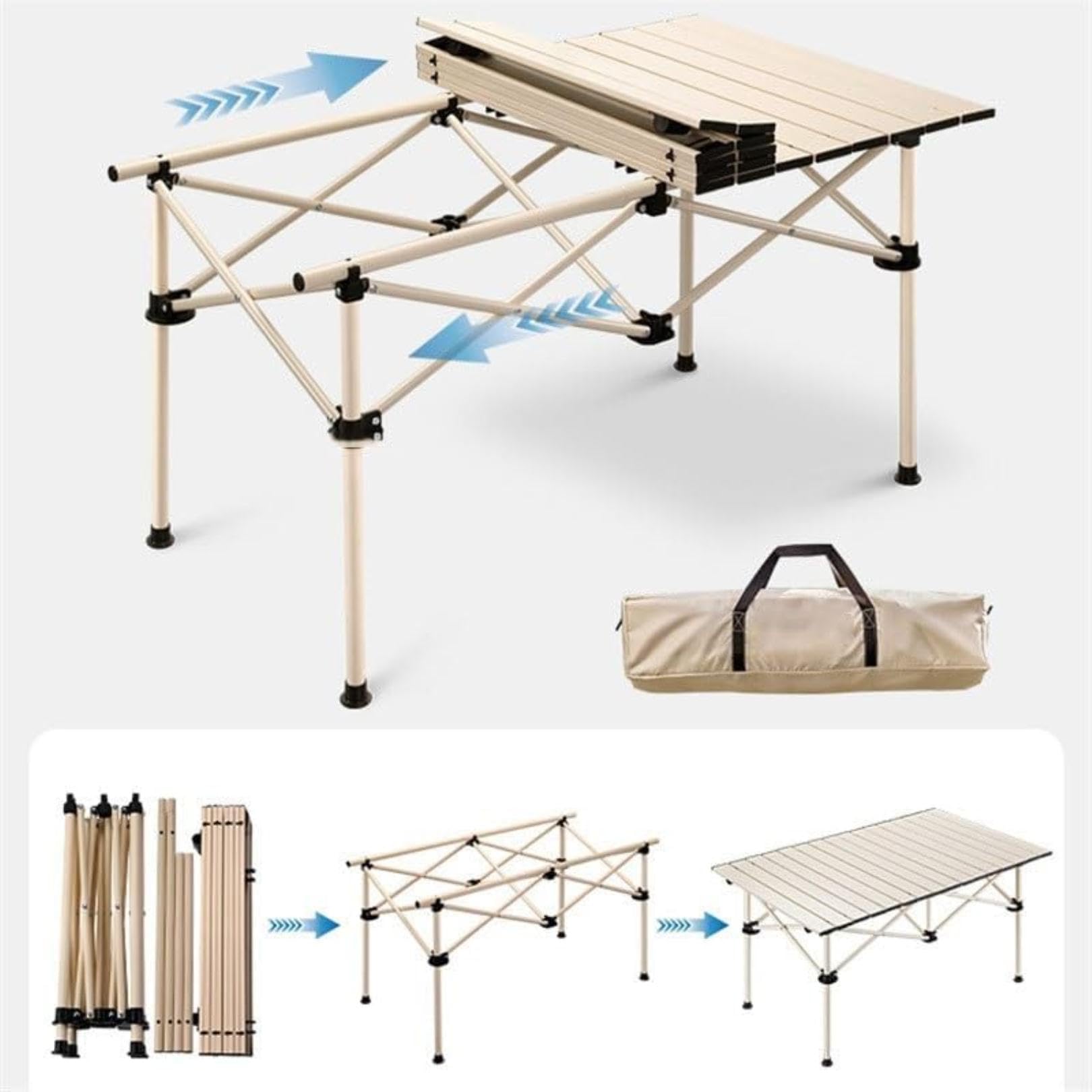 Portable Aluminum Folding Camping Table