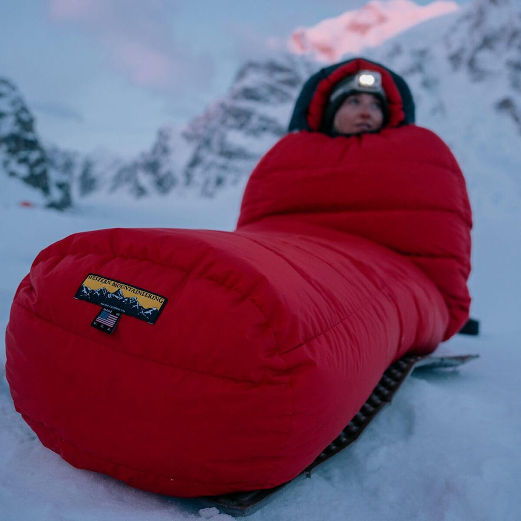 -40°F Expedition Down Sleeping Bag – 6ft, Left Zip