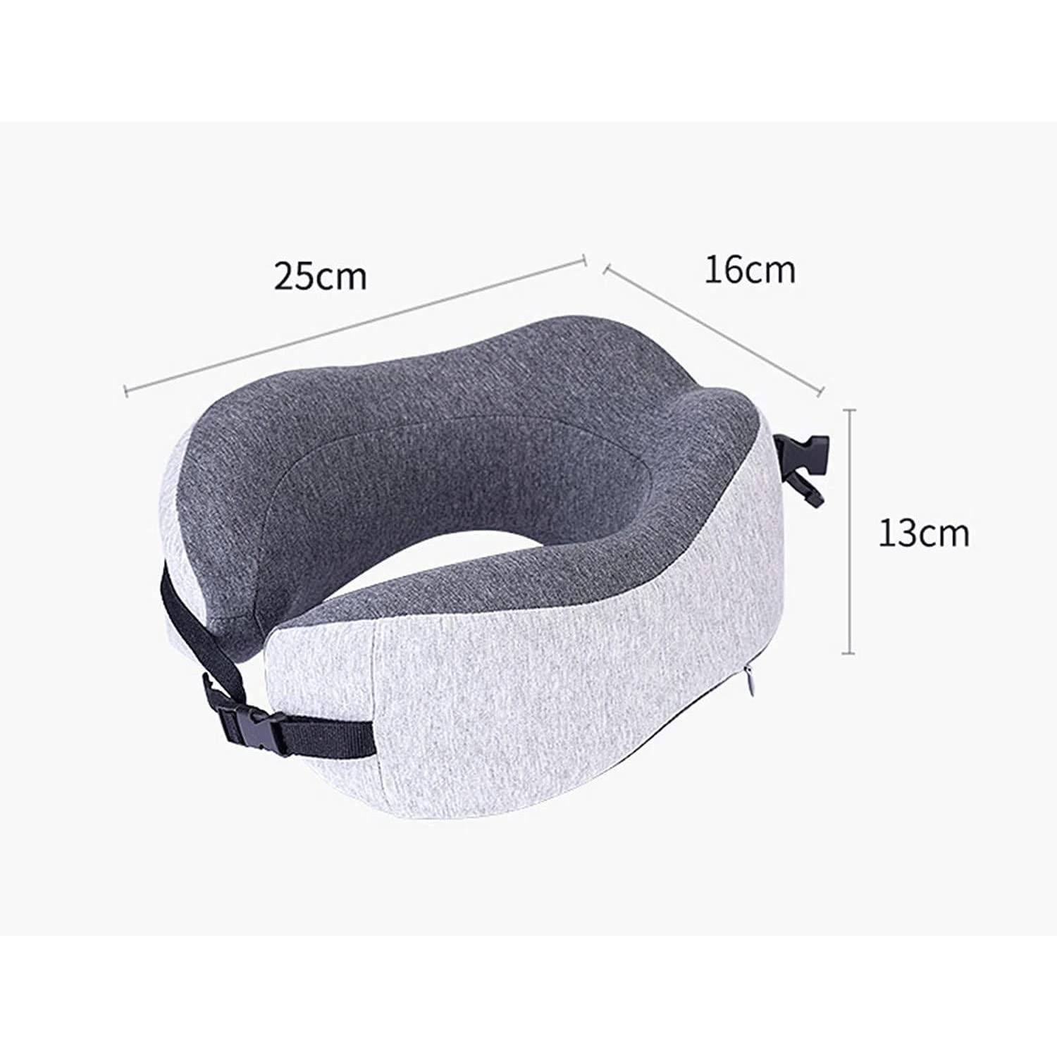 Upgraded Memory Foam Travel Neck Pillow