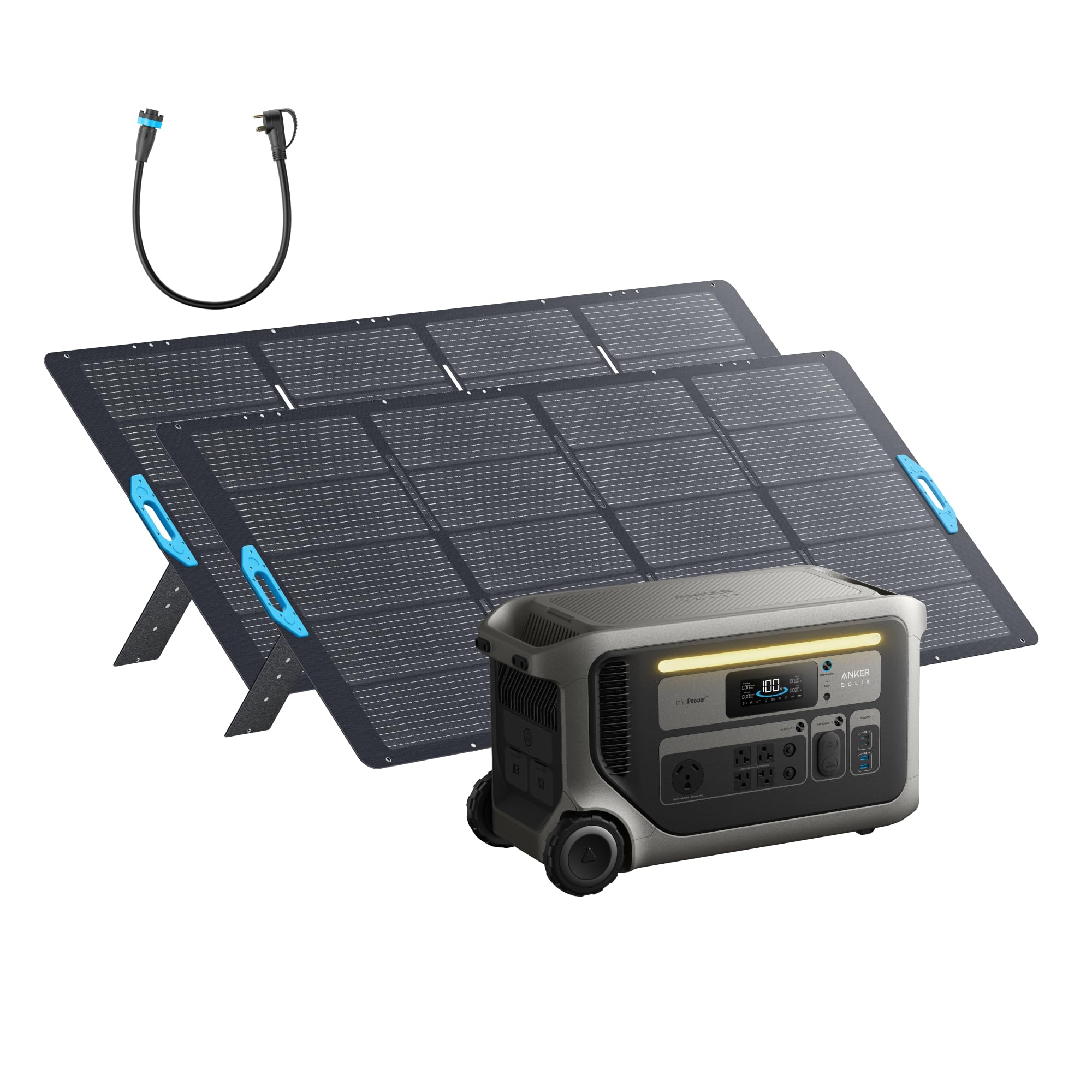 3072Wh Portable Power Station – 6000W, Expandable to 24kWh