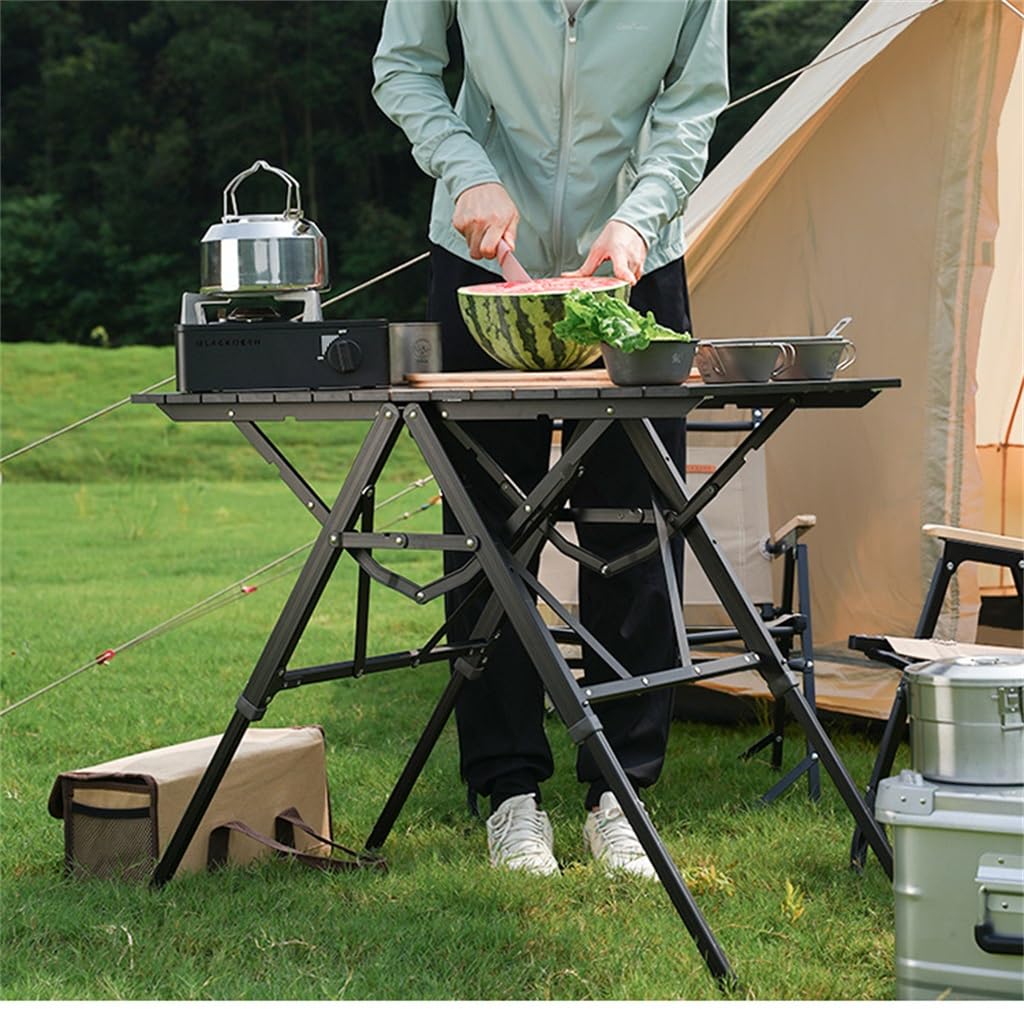 Adjustable Aluminum Folding Camping Table