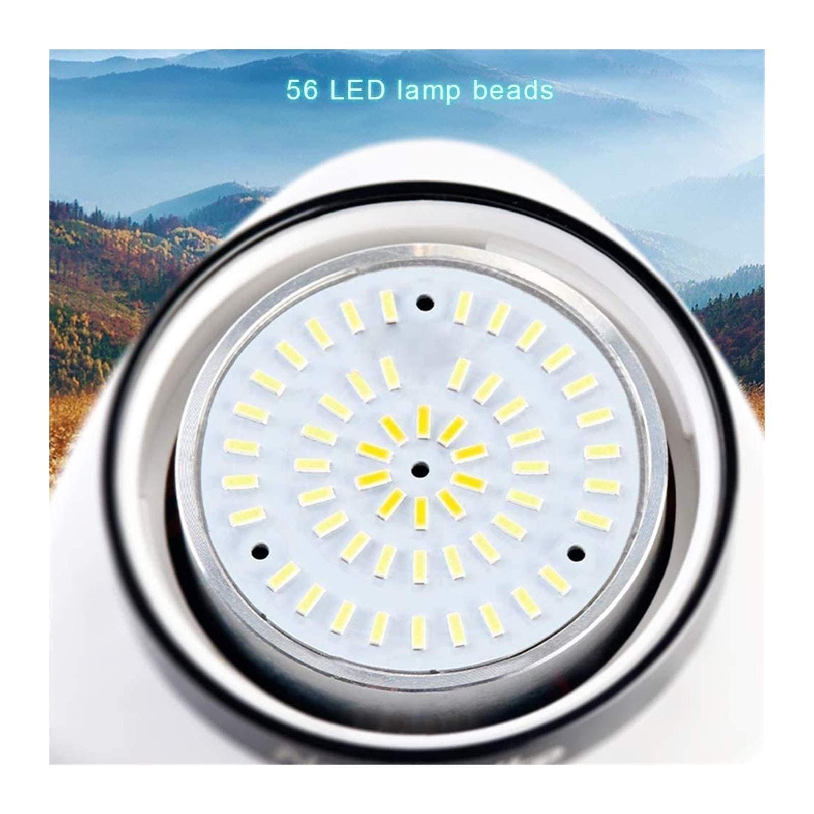 300LM Waterproof LED Camping Lantern – 3 Light Modes