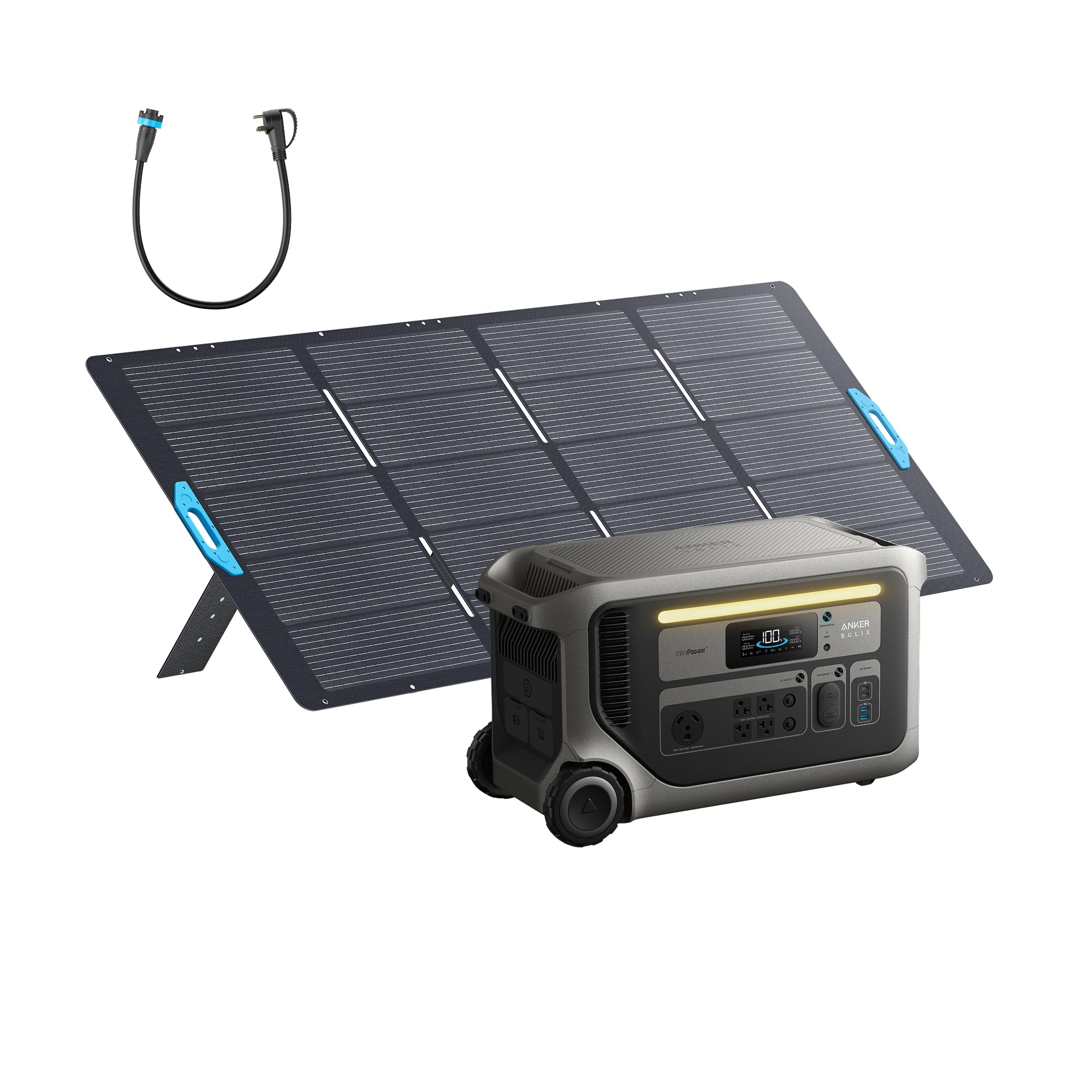 3072Wh Portable Power Station – 6000W, Expandable to 24kWh
