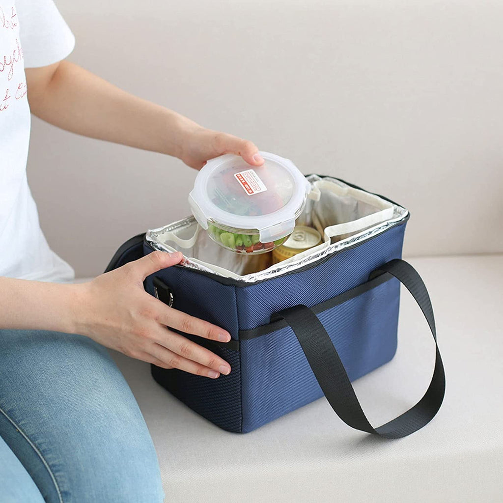 Large Capacity Foldable Insulated Cooler Picnic Bag