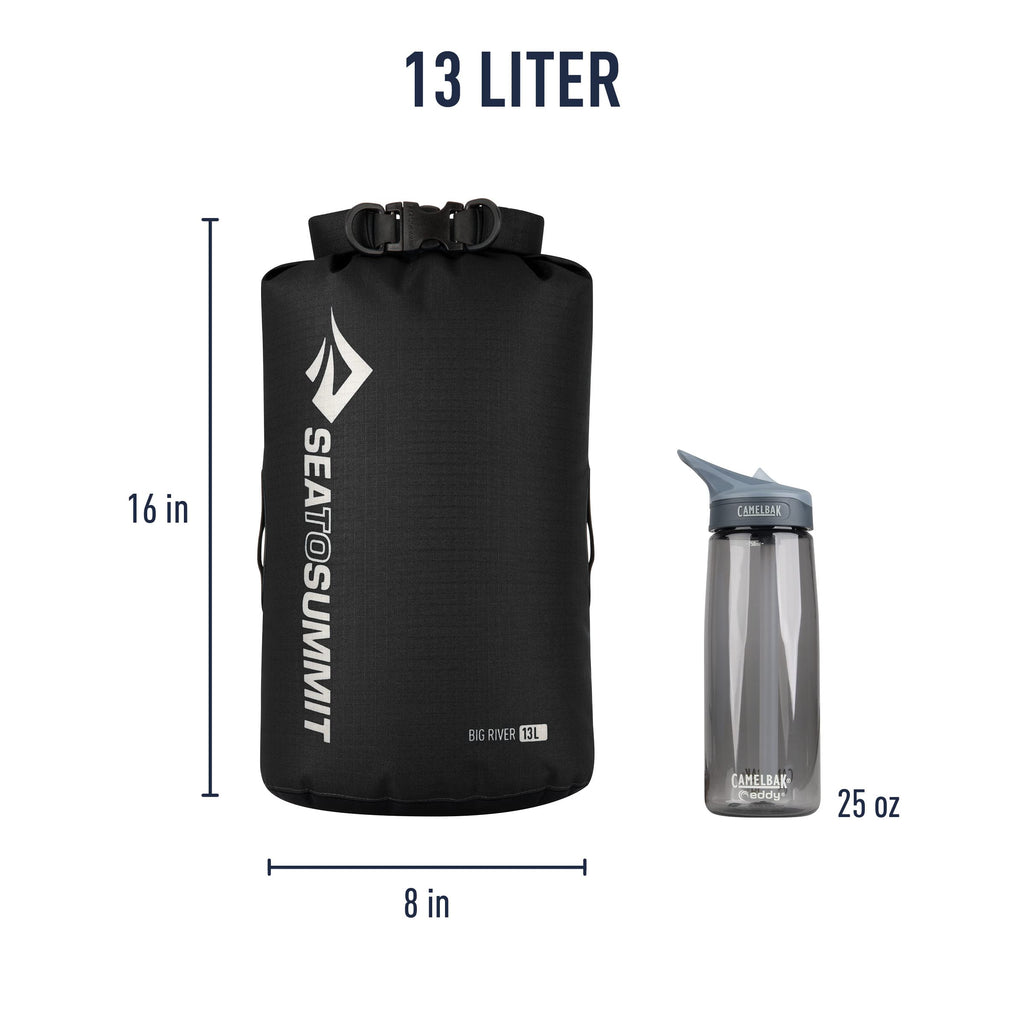 Sea to Summit Big River Dry Bag, Ultra-Durable Roll-Top Dry Storage