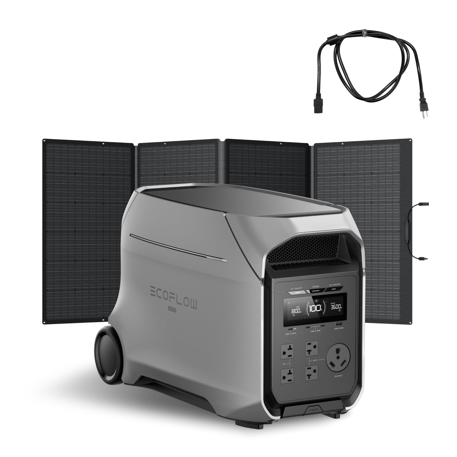 Portable Power Station for Home Backup & Camping