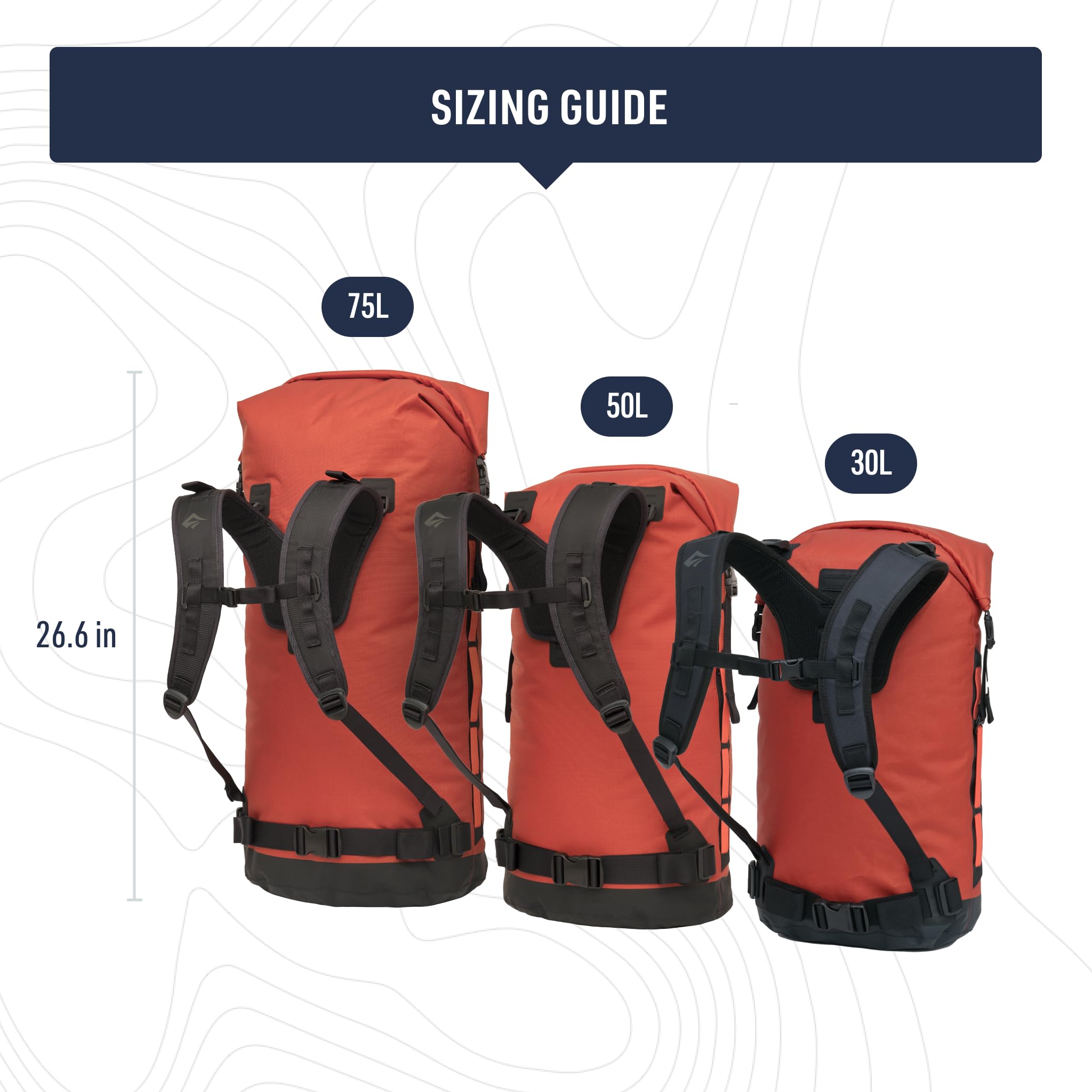 Sea to Summit Big River Dry Backpack with Adjustable Harness