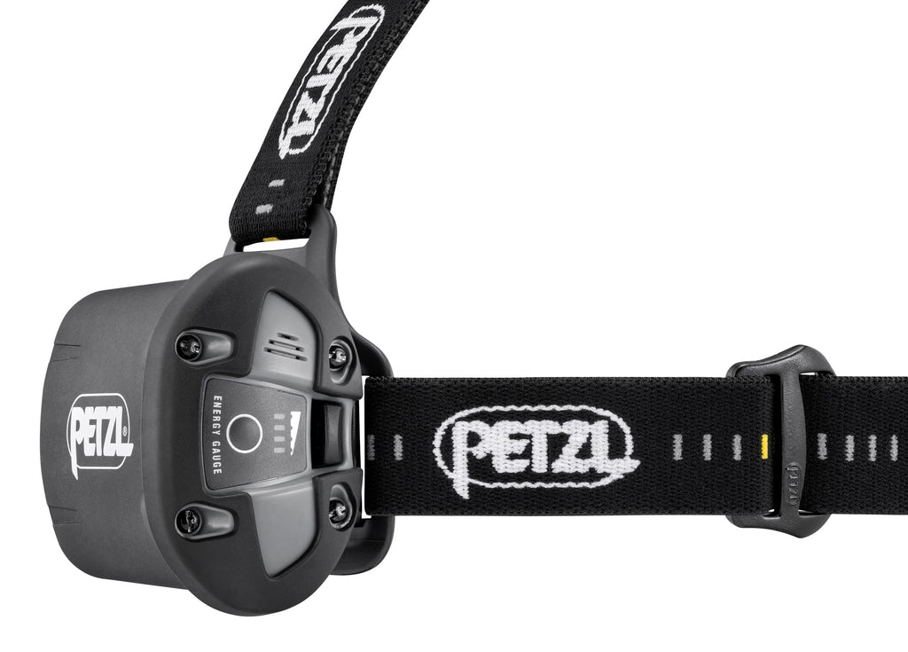 PETZL Duo RL Rechargeable Headlamp with Reactive Lighting - 3000 Lumens - Black/Yellow