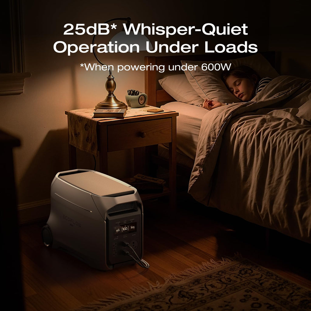 Portable Power Station for Home Backup & Camping