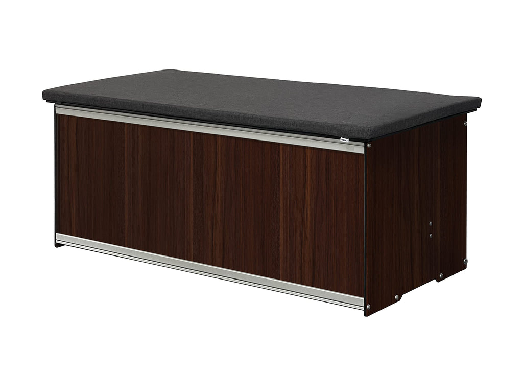 120-Gallon Waterproof Outdoor Deck Box with Seat Cushion