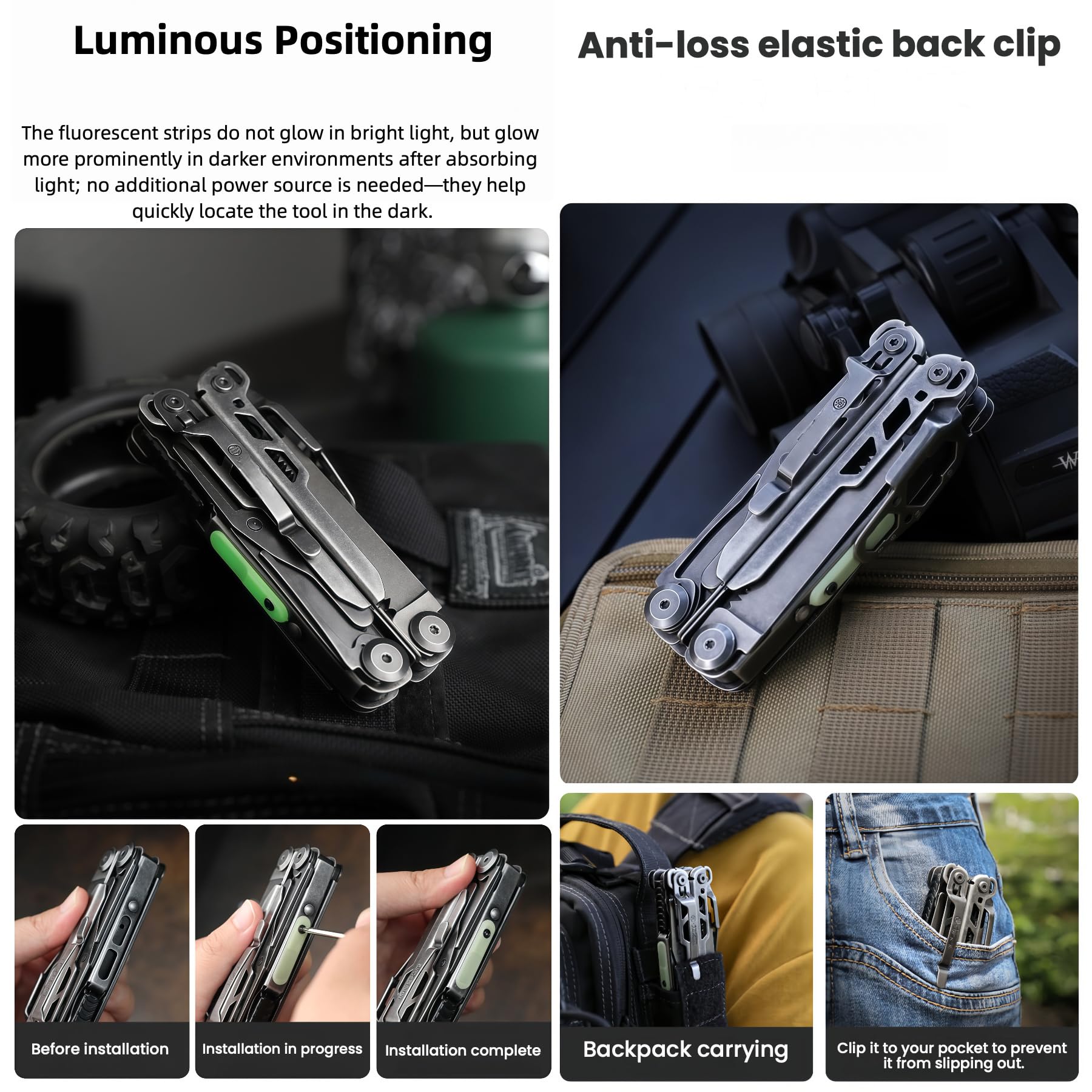 26-in-1 Lightweight Multi-Tool Pliers with Safety Lock – Black