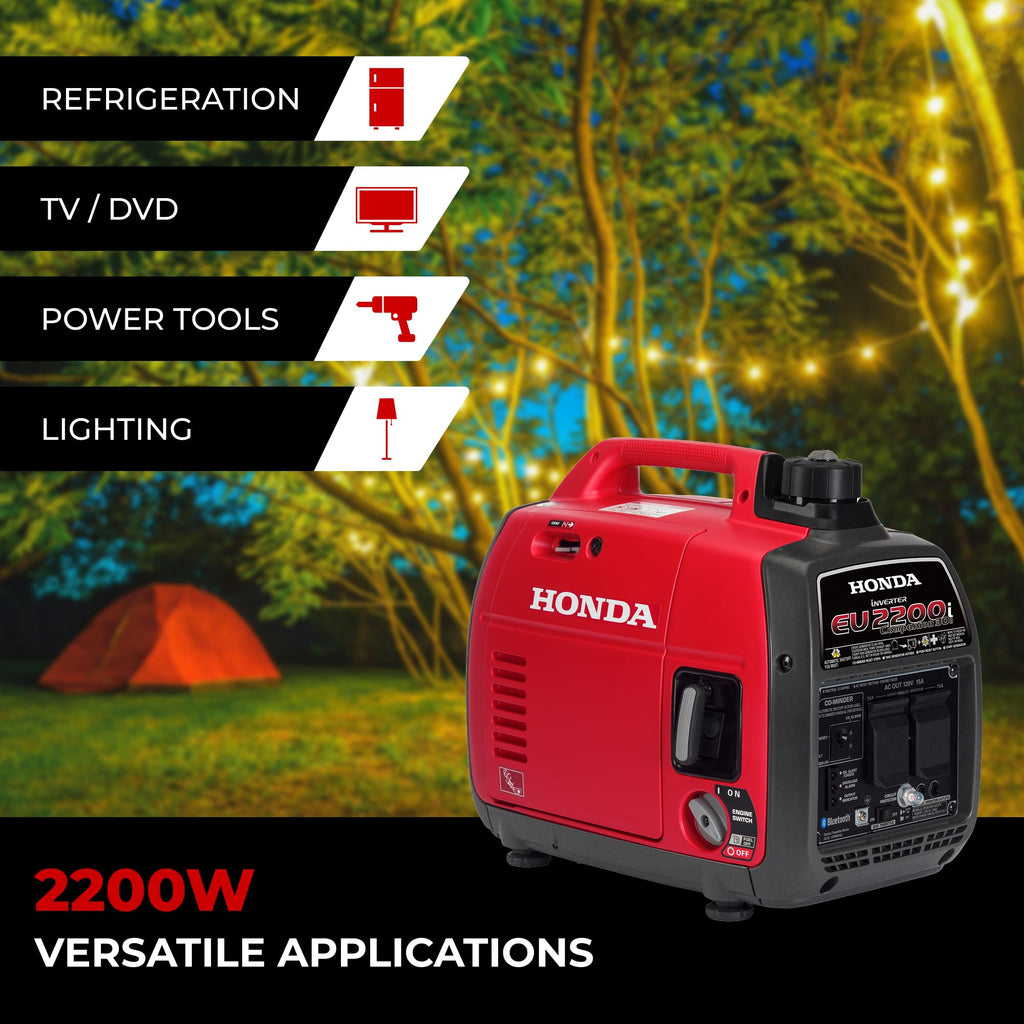 2200W Quiet Portable Inverter Generator for Camping & RVs